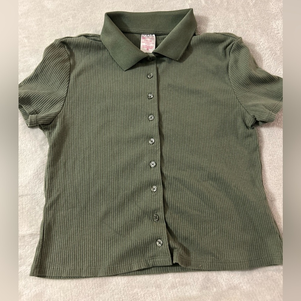 Button down short sleeve